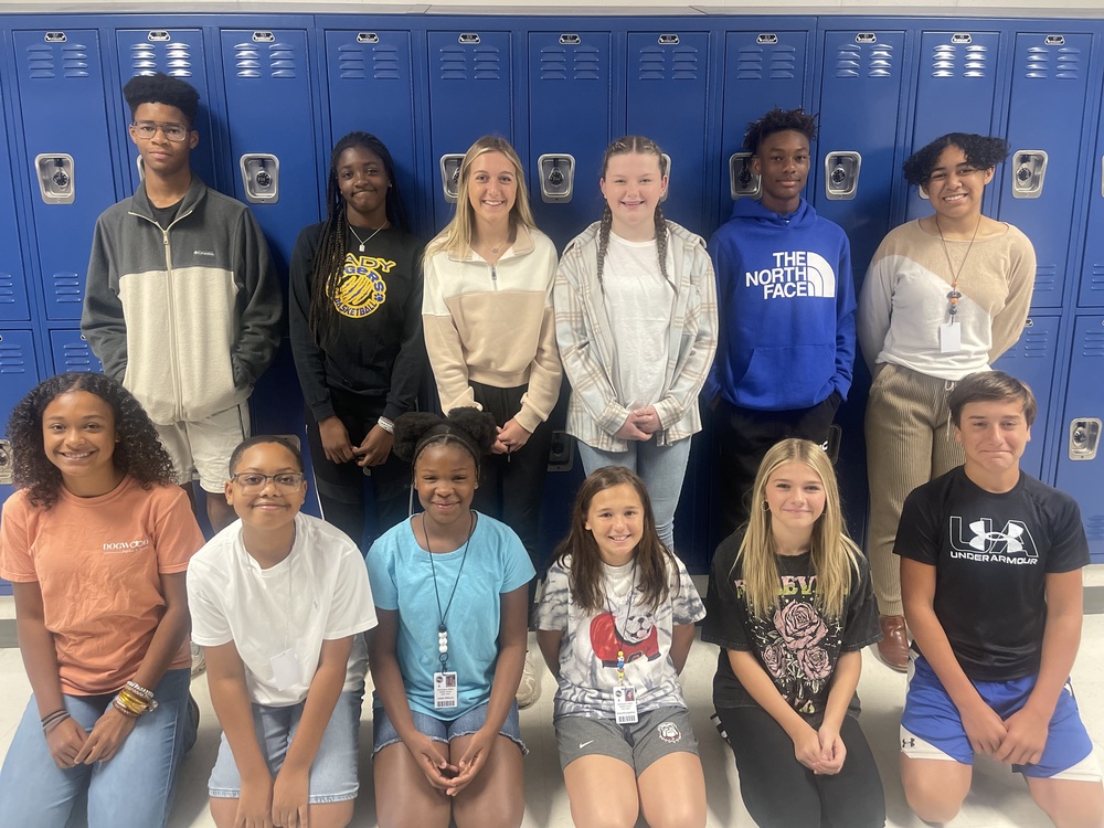 2023-2024 WWMS Student Council Members | Washington Wilkes Middle School