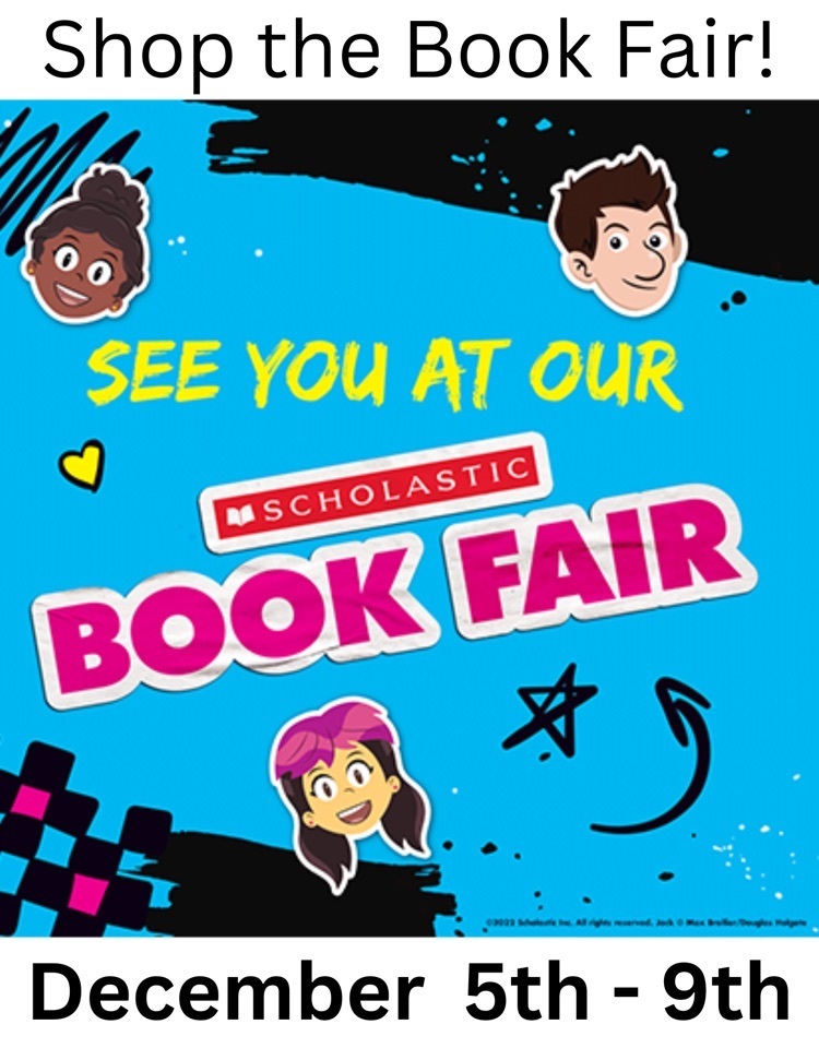 book fair 12/5 - 12/9