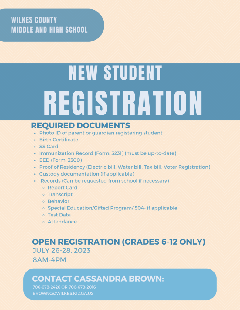 Registration Details